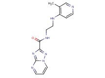 N-{2-[(3-methylpyridin-4-yl)amino]ethyl}[1,2,4]triazolo[1,5-a]pyrimidine-2-carboxamide