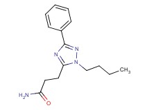 3-(1-butyl-3-phenyl-1H-1,2,4-triazol-5-yl)propanamide