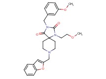 8-(1-benzofuran-2-ylmethyl)-3-(3-methoxybenzyl)-1-(2-methoxyethyl)-1,3,8-triazaspiro[4.5]decane-2,4-dione