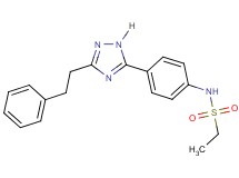 N-{4-[3-(2-phenylethyl)-1H-1,2,4-triazol-5-yl]phenyl}ethanesulfonamide