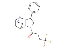 (3R*,3aR*,7aR*)-3-phenyl-1-(4,4,4-trifluorobutanoyl)octahydro-4,7-ethanopyrrolo[3,2-b]pyridine