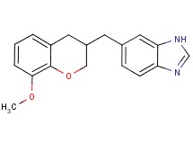 6-[(8-methoxy-3,4-dihydro-2H-chromen-3-yl)methyl]-1H-benzimidazole