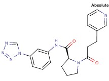 1-(3-pyridin-3-ylpropanoyl)-N-[3-(1H-tetrazol-1-yl)phenyl]-L-prolinamide