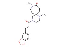 4-[3-(1,3-benzodioxol-5-yl)propanoyl]-1,9-dimethyl-1,4,9-triazaspiro[5.6]dodecan-10-one