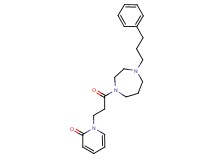 1-{3-oxo-3-[4-(3-phenylpropyl)-1,4-diazepan-1-yl]propyl}-2(1H)-pyridinone