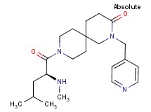 9-(N-methyl-L-leucyl)-2-(4-pyridinylmethyl)-2,9-diazaspiro[5.5]undecan-3-one dihydrochloride