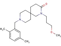 9-(2,5-dimethylbenzyl)-2-(3-methoxypropyl)-2,9-diazaspiro[5.5]undecan-3-one
