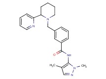 N-(1,4-dimethyl-1H-pyrazol-5-yl)-3-[(2-pyridin-2-ylpiperidin-1-yl)methyl]benzamide