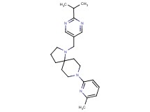 1-[(2-isopropyl-5-pyrimidinyl)methyl]-8-(6-methyl-2-pyridinyl)-1,8-diazaspiro[4.5]decane