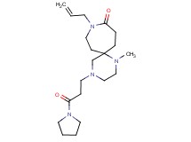9-allyl-1-methyl-4-(3-oxo-3-pyrrolidin-1-ylpropyl)-1,4,9-triazaspiro[5.6]dodecan-10-one