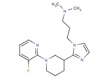 (3-{2-[1-(3-fluoropyridin-2-yl)piperidin-3-yl]-1H-imidazol-1-yl}propyl)dimethylamine