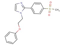 2-[4-(methylsulfonyl)phenyl]-1-(2-phenoxyethyl)-1H-imidazole