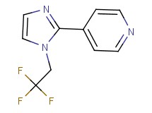 4-[1-(2,2,2-trifluoroethyl)-1H-imidazol-2-yl]pyridine