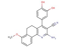 2-amino-4-(3,4-dihydroxyphenyl)-7-methoxy-5,6-dihydrobenzo[h]quinoline-3-carbonitrile