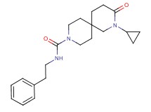 2-cyclopropyl-3-oxo-N-(2-phenylethyl)-2,9-diazaspiro[5.5]undecane-9-carboxamide