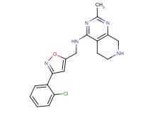 N-{[3-(2-chlorophenyl)isoxazol-5-yl]methyl}-2-methyl-5,6,7,8-tetrahydropyrido[3,4-d]pyrimidin-4-amine