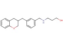 3-{[3-(3,4-dihydro-2H-chromen-3-ylmethyl)benzyl]amino}propan-1-ol