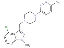 4-chloro-1-methyl-3-{[4-(6-methylpyridazin-3-yl)piperazin-1-yl]methyl}-1H-indazole