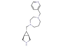 rel-(1R,5S,6r)-6-{[4-(3-pyridinylmethyl)-1,4-diazepan-1-yl]methyl}-3-azabicyclo[3.1.0]hexane dihydrochloride