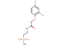 2-(2,4-dichlorophenoxy)-N-[2-(methylsulfonyl)ethyl]acetamide