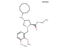 (4R)-4-(cyclooctylamino)-1-(2,3-dimethoxybenzyl)-N-ethyl-L-prolinamide