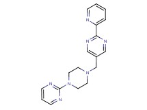 2-pyridin-2-yl-5-[(4-pyrimidin-2-ylpiperazin-1-yl)methyl]pyrimidine