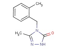 5-methyl-4-(2-methylbenzyl)-2,4-dihydro-3H-1,2,4-triazol-3-one