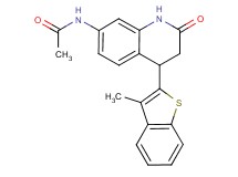 N-[4-(3-methyl-1-benzothien-2-yl)-2-oxo-1,2,3,4-tetrahydroquinolin-7-yl]acetamide