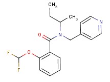N-(sec-butyl)-2-(difluoromethoxy)-N-(pyridin-4-ylmethyl)benzamide