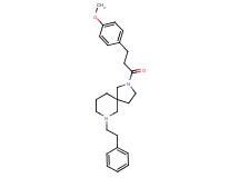 2-[3-(4-methoxyphenyl)propanoyl]-7-(2-phenylethyl)-2,7-diazaspiro[4.5]decane