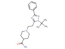 1-[2-(1-tert-butyl-3-phenyl-1H-1,2,4-triazol-5-yl)ethyl]piperidine-4-carboxamide
