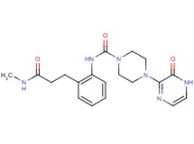 N-{2-[3-(methylamino)-3-oxopropyl]phenyl}-4-(3-oxo-3,4-dihydropyrazin-2-yl)piperazine-1-carboxamide