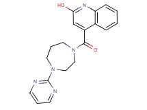 4-{[4-(2-pyrimidinyl)-1,4-diazepan-1-yl]carbonyl}-2-quinolinol