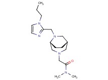 N,N-dimethyl-2-{(1S*,5R*)-6-[(1-propyl-1H-imidazol-2-yl)methyl]-3,6-diazabicyclo[3.2.2]non-3-yl}acetamide