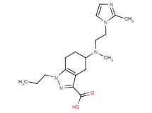 5-{methyl[2-(2-methyl-1H-imidazol-1-yl)ethyl]amino}-1-propyl-4,5,6,7-tetrahydro-1H-indazole-3-carboxylic acid