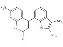 7-amino-4-(2,3-dimethyl-1H-indol-7-yl)-3,4-dihydro-1,8-naphthyridin-2(1H)-one