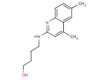 4-[(4,6-dimethylquinolin-2-yl)amino]butan-1-ol