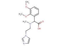 (2,3-dimethoxyphenyl)[[2-(1H-imidazol-1-yl)ethyl](methyl)amino]acetic acid