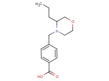 4-[(3-propylmorpholin-4-yl)methyl]benzoic acid