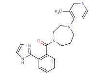 1-[2-(1H-imidazol-2-yl)benzoyl]-4-(3-methyl-4-pyridinyl)-1,4-diazepane