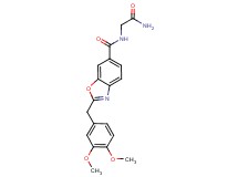 N-(2-amino-2-oxoethyl)-2-(3,4-dimethoxybenzyl)-1,3-benzoxazole-6-carboxamide