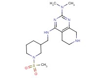 N~2~,N~2~-dimethyl-N~4~-{[1-(methylsulfonyl)piperidin-3-yl]methyl}-5,6,7,8-tetrahydropyrido[3,4-d]pyrimidine-2,4-diamine