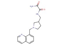 N-{[1-(quinolin-8-ylmethyl)pyrrolidin-3-yl]methyl}ethanediamide