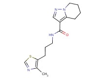 N-[3-(4-methyl-1,3-thiazol-5-yl)propyl]-4,5,6,7-tetrahydropyrazolo[1,5-a]pyridine-3-carboxamide