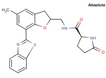 N-{[7-(1,3-benzothiazol-2-yl)-5-methyl-2,3-dihydro-1-benzofuran-2-yl]methyl}-5-oxo-L-prolinamide