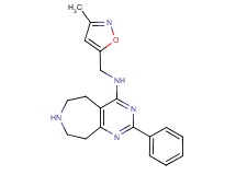 N-[(3-methylisoxazol-5-yl)methyl]-2-phenyl-6,7,8,9-tetrahydro-5H-pyrimido[4,5-d]azepin-4-amine