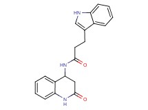 3-(1H-indol-3-yl)-N-(2-oxo-1,2,3,4-tetrahydroquinolin-4-yl)propanamide