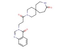 3-[3-(4-oxoquinazolin-3(4H)-yl)propanoyl]-3,9-diazaspiro[5.6]dodecan-10-one