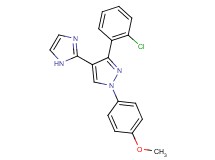 3-(2-chlorophenyl)-4-(1H-imidazol-2-yl)-1-(4-methoxyphenyl)-1H-pyrazole