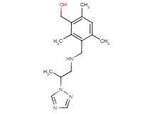[2,4,6-trimethyl-3-({[2-(1H-1,2,4-triazol-1-yl)propyl]amino}methyl)phenyl]methanol